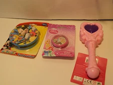 Disney Tambourine, Disney YoYo and Just Kidz Magic Wand  New with Tags