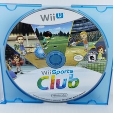 Wii Sports Club (Nintendo Wii U) Disc Only - Tested - Free Shipping 