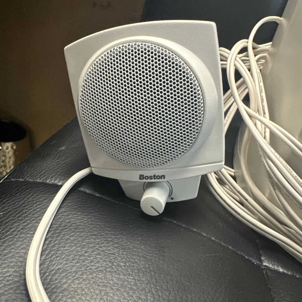 Boston Acoustics BA635 Computer Speaker Powered Subwoofer System Set Tested - Image 3 of 3