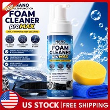 Nano Multi-Functional Foam Cleaner Pro Max,Professional Car Interior Deep Clean