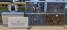 2009-S U.S. 18 Coin Proof Set Complete Original in Blue Mint Package