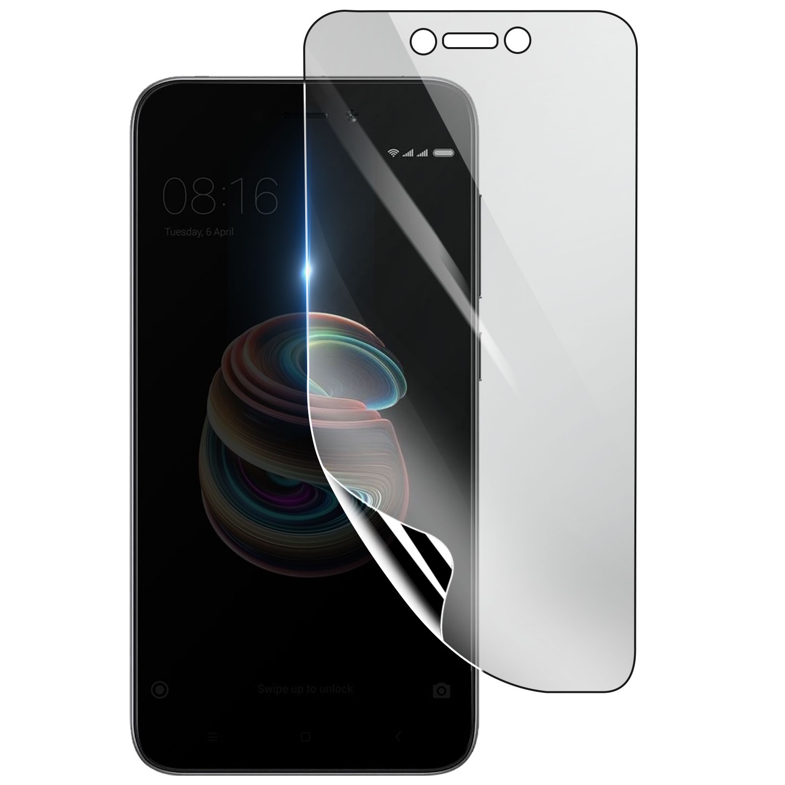 Protection écran hydrogel Xiaomi Redmi 5A film antichoc transparent souple incassable