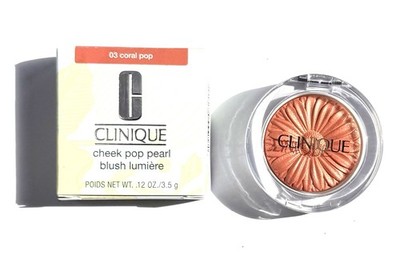Clinique Cheek Pop Pearl Blush Pop 03 Coral Pop 3,5g
