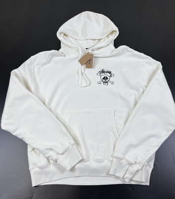 Stüssy Skull & Bones Pigment Dyed Hoodie Size XL | eBay