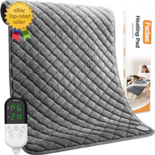 King Size Heating Pad for Back 32"X24" Extra Large Electric Heating Pad for Body