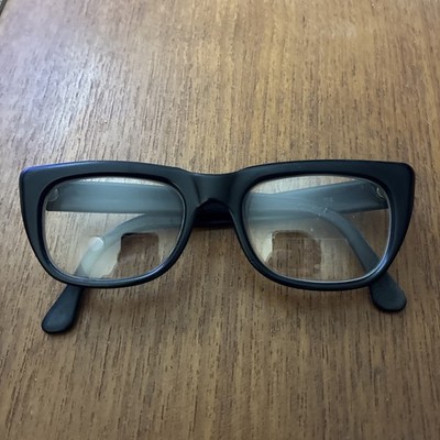 RODENSTOCK ROCCO FULL RIM EYEGLASSES FRAMES Black Thick Germany 50-22-150