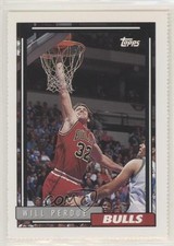 1992-93 Topps Team Set Chicago Bulls Separated from Sheet Will Perdue #CB-9 x1r