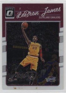 2016-17 Panini Donruss Optic ( in Background) LeBron James Kobe Bryant #15 HOF