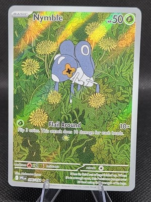 Pokémon TCG Mega Evolution Phantasmal Flames Nymble 096/094 NM