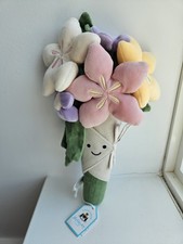 Jellycat Amuseable Bouquet of Flowers authentic with tags - ship from US