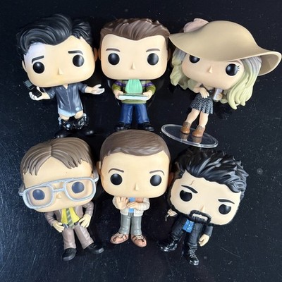 Funko Pop! Big Bang Theory, Friends, The Office, Schitt's Creek Loose Lot of 6