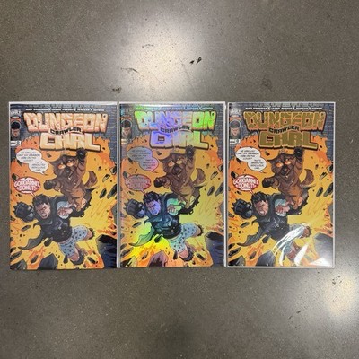 Dungeon Crawler Carl #0 Dragon Con Variant SET of 3 IN HAND NM+ LE 500 DCC