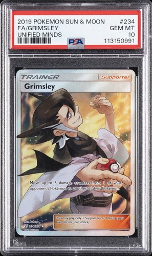 Grimsley graded PSA 10 for sale on eBay