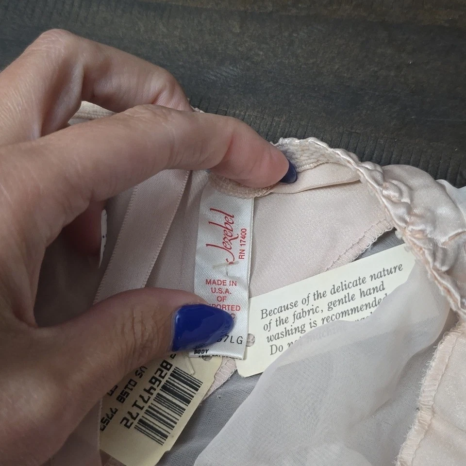 Liguero vintage Victoria Secret Jezabel Tag nuevo con etiquetas grande Foto 3 de 3