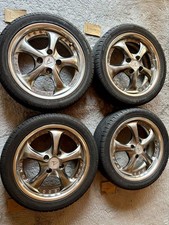 Jdm Work Wheel Set Work Vs-kf 15-inch 5j42 Aluminum Wheels 4h Pcd100 No Tires