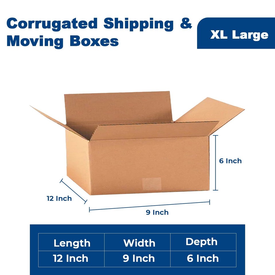 SMALL/MEDIUM/LARGE PARCEL SIZE POSTAL MOVING CARDBOARD BOXES WIDE RANGE ...