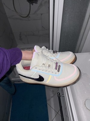 Travis Scott x Nike Air Force 1 Sail | eBay