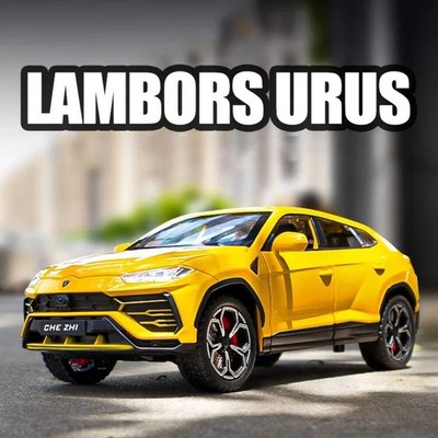 1:24 Lamborghini URUS Alloy Modellauto SUV Fahrzeug Druckguss Spielzeug Metall Sammlung S