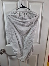 Two Organic Cotton Mini Crib Fitted Sheet 24x38 for Portable Cribs