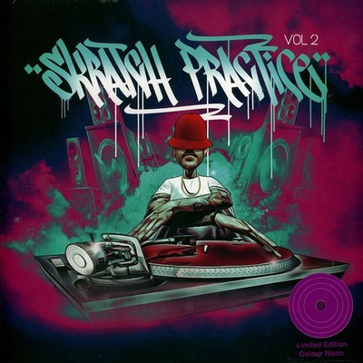 DJ T-Kut - Skratch Practice Volume 2 Neon Purp (Vinyl LP - 2019 - EU - Original)