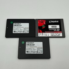 Samsung/Kingston 480GB 2.5" SATA Internal Solid State Drive Lot of 3