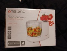 NUOVO IN SCATOLA Ambiano 1,5 tazze mini tritatutto per alimenti - tritatutto, dadi, tritatutto
