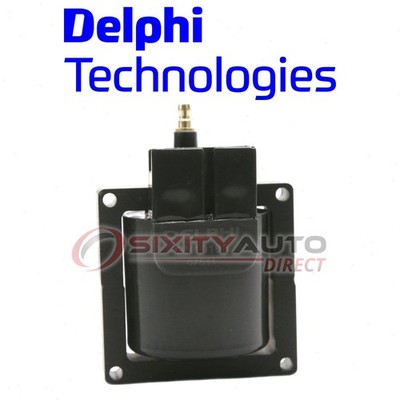 Delphi Ignition Coil for 1985-1987 Mercury Lynx 1.6L 1.9L L4 Wire Boot Spark qt