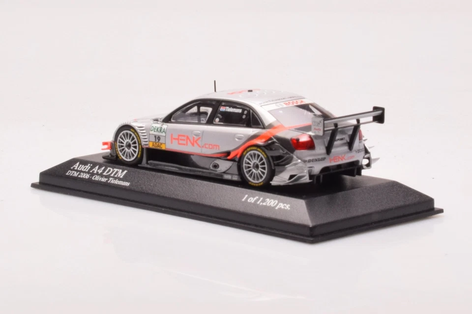 400061419 Audi A4 B7 DTM Team Midland n19 Tielemans DTM Minichamps 1/43 - Image 3 of 4