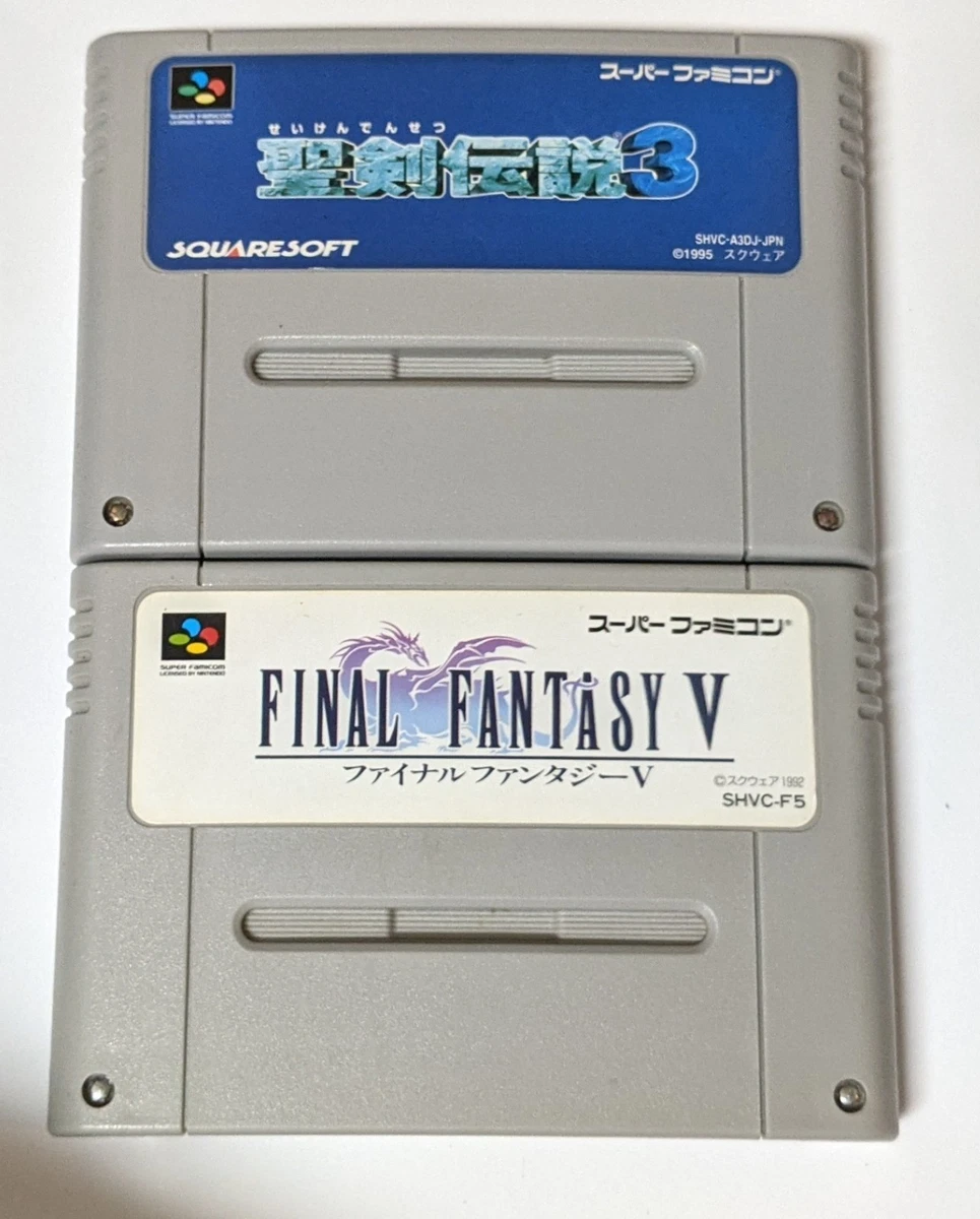 Final Fantasy V Nintendo NTSC-J (Japan) Video Games for sale | eBay