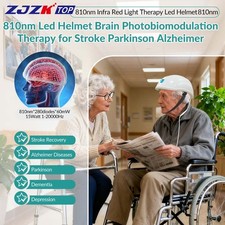 NIR 810nm PBM Helmet Cognitive Enhancement Memory, Neuro Support TBI at Home