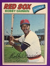 1977 TOPPS BASEBALL SET BREAK CARD # 617 Bobby Darwin