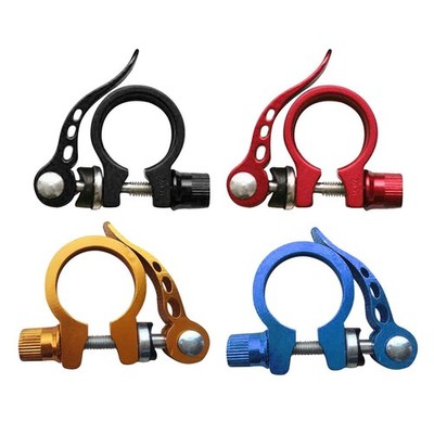 Tragbare Fahrrad Sitz Post Clamp Rohr Clip 31,8mm Quick Release Einfach zu