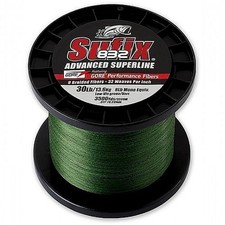 Sufix 660330G 832 Advanced Superline Braid 30lb Low-Vis Green 1200 Yds