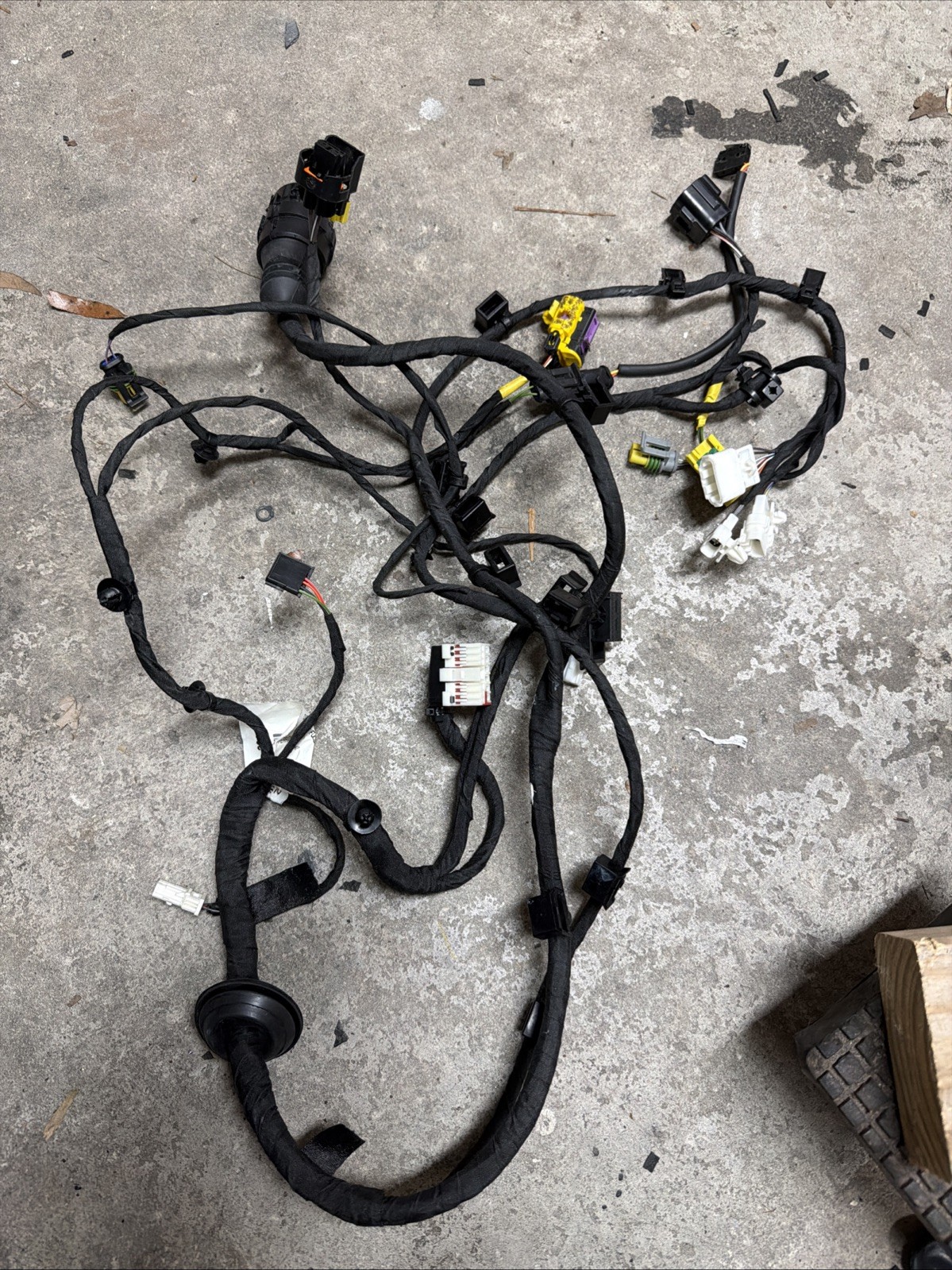 2010-2015 FERRARI 458 ITALIA FRONT RIGHT PASSENGER DOOR WIRING HARNESS CABLE OEM