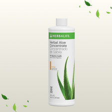 Herbalife Herbal Aloe Concentrate Mango Drink Mix Digestive 16 fl oz /473 ml