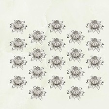20 PCS Flower Bead Caps Beads Charms and for Jewelry Making Bulk