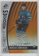 2017 SP Game Used Authentic Rookies Orange Rainbow /110 Marcus Sorensen #103 p1g