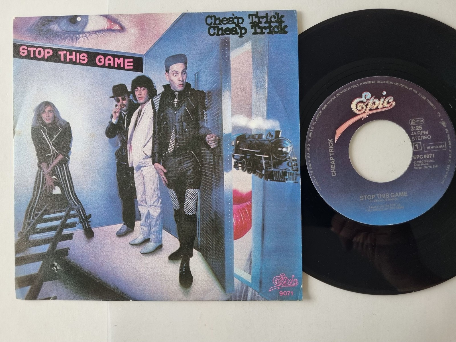 Cheap Trick - Stop This Game 7'' Vinyl Holland