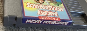 Mickey Mousecapade (Nintendo Ent. System, 1988) NES Cart & Manual And Sleeve
