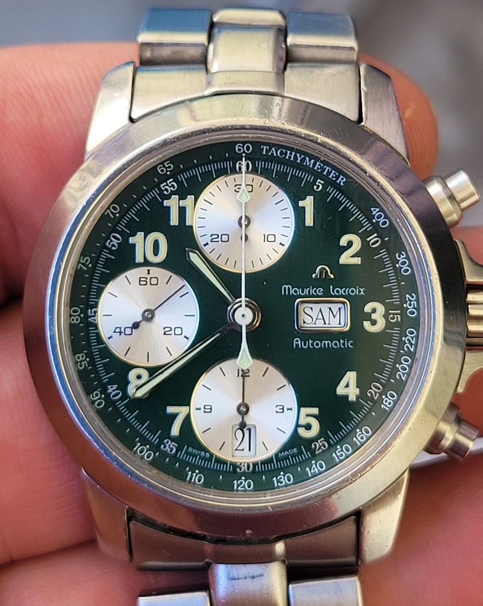 Maurice Lacroix / 39721 Automatic Chronograph Men's 38mm | eBay