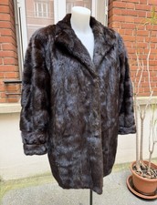 Wunderschöner echter Vintage Vison Mantel - ...