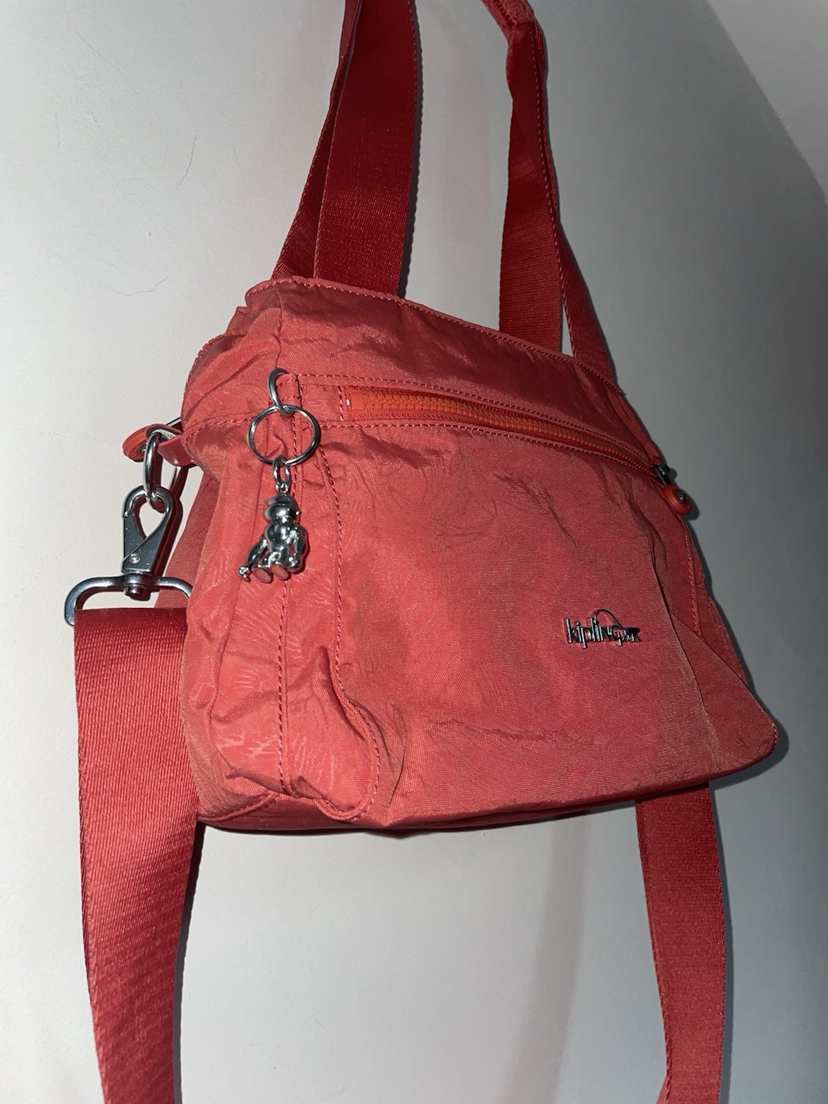 Kipling Amiel Bag Orange Immaculate Women’s Handbag Tote crossbody