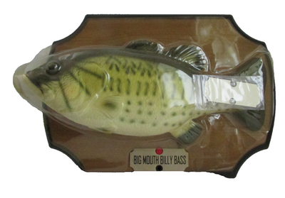 Vintage Big Mouth Billy Bass The Singing Sensation 1999 Gemmy Open