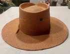 Nick Fouquet Brown Solid Straw Hat Wide Brim Men's Size 7 1/8 (57 cm) — photo 3