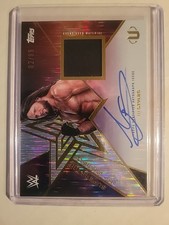 2025 Topps WWE A.J. Styles Event Used Relic Auto 2/99