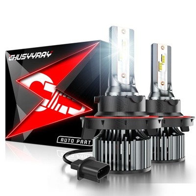2pcs 6500K 9008/H13 LED Headlight Hi-Lo Beam Bulb For Mini Cooper Paceman 13-16