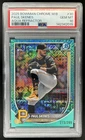 2025 Bowman Chrome Mega Box Paul Skenes Aqua Mojo Refractor #/299 Pirates PSA 10