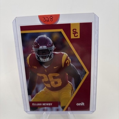 2025 ONIT USC TROJANS ELIJAH NEWBY CARD #B-25