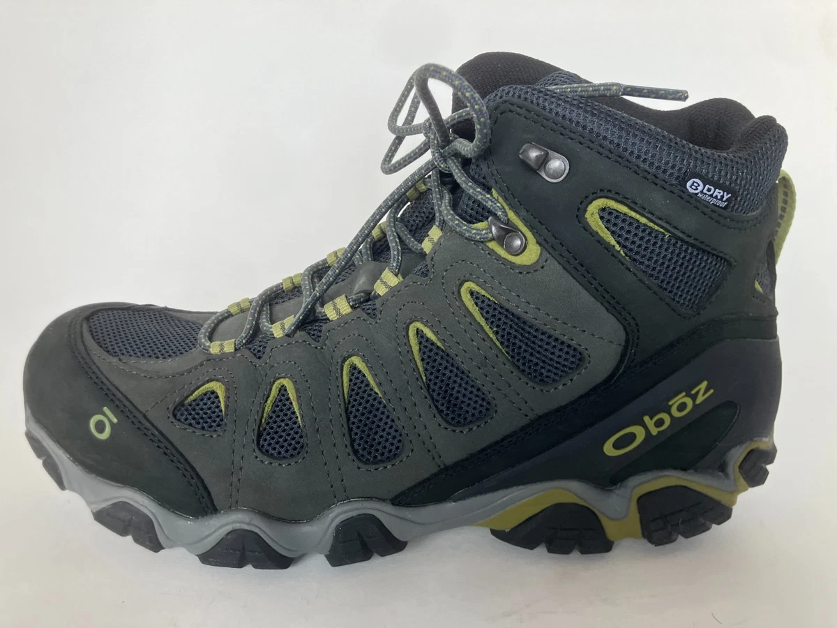 Oboz Sawtooth II Mid Waterproof Hiking Boots Men’s Size 13 Canteen Mayfly Green Men main image 2