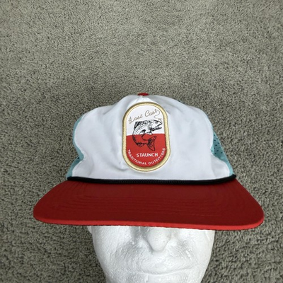 #ad Staunch Traditional Outfitters Hat Cap Snap Back Mens One Size Blue Last Cast $14.99